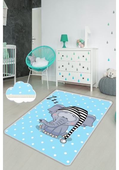Elephant Sleep 80X140 Cm Çocuk Ve Bebek Halısı