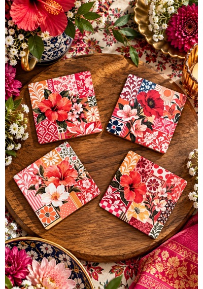 Blooming Garden Vintage Çiçek Desenli Temalı 4 Lü Bardak Altlığı Set 9 Cm, 3 Mm Ahşap Mdf, Dijital Baskı - 933718893 Diğer Blooming Garden Vintage Çiçek Desenli Temalı 4 Lü Bardak Altlığı Set 9 Cm, 3 Mm Ahşap Mdf, Dijital Baskı - 933718893 Diğer