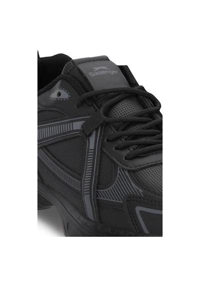 Slazenger Evox Kadın Siyah / Siyah Koşu & Yürüyüş Spor Ayakkabısı Siyah / Siyah