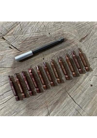 Mrc Bits Uç Seti 10cm Bits Uzatma Tork Uç Seti Yıldız Uç Seti 12pcs