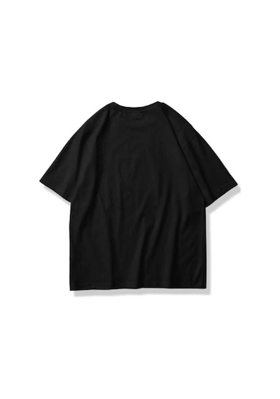Noıssey Siyah Papatya Çiçek Baskılı Oversize Kadın