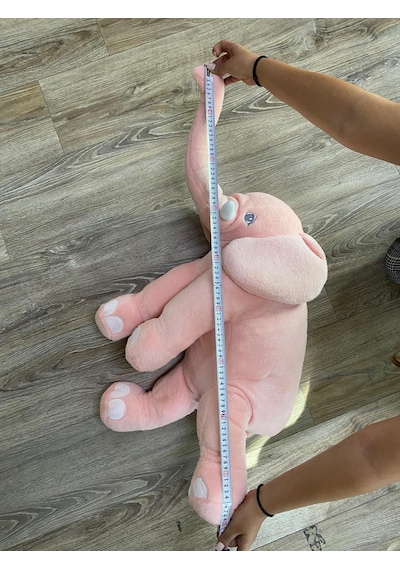 Uyku Arkadaşım Fil 90 Cm Ve Soft Top Mor