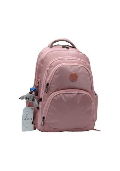 Özel Kumaş Pudra Unisex Okul Çantası 34600 Pembe