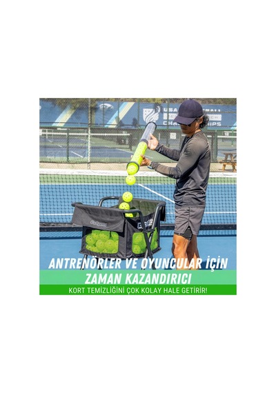 Tennis Ball Collection Tube Apparatus - Tenis Topu Toplama Tüpü - Aparatı