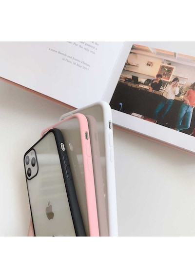 Apple Uyumlu iPhone 12 Pro Uyumlu Zore Endi Kılıf-beyaz Beyaz -