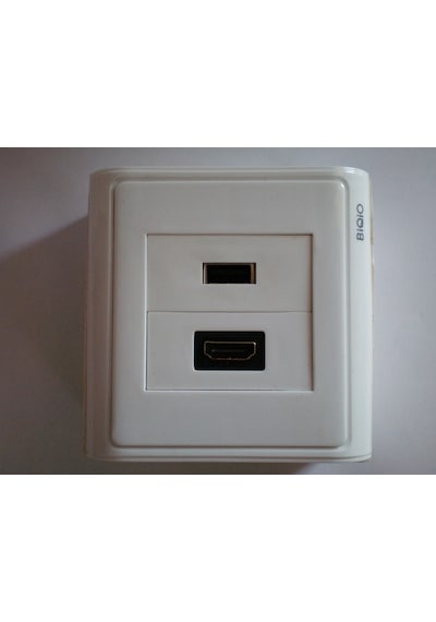 Duvar Prizi - Sıva Üstü - Hdmı - Usb 2.0 - Dişi - Dişi
