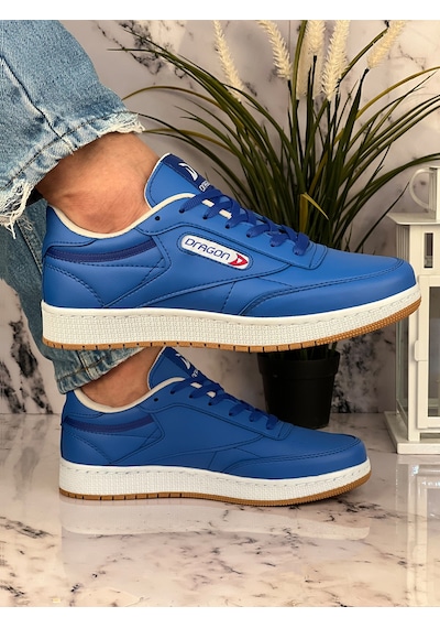 Dragon Erkek Mevsimlik Sneaker Ayakkabı Mavi Mavi