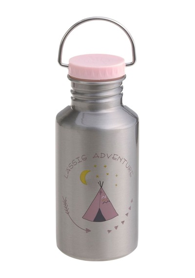 Lassig Adventure Çelik Matara Tipi 500ml Pembe