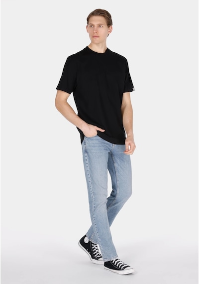 Colin's Colins Comfort Fit Yuvarlak Yaka Düz Erkek Siyah Kısa Kol Tişört Cl1073965 Cl1073965 Q1.v1 Blk Siyah