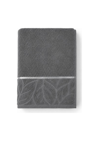 El Yüz Havlusu 50x90 Cm Kısmi Kadife Lunaria Collection 230 Gr Antrasit