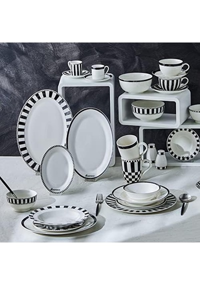 Damalı Porselen Çerezlik 11 Cm Diğer
