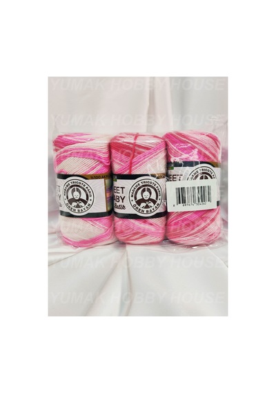 Sweet Baby Batik Ebruli El Örgü İpi 3 Adet - Renk: 325