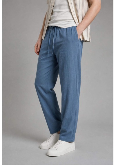 Defacto Premium Wide Leg Pantolon G0855ax26smın263 İndigo-ın263 Defacto Premium Wide Leg Pantolon G0855ax26smın263 İndigo-ın263