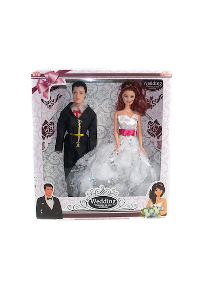 Oyuncak Kutulu Gelin Damat Bebek