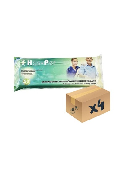 Has-Pet Perine Bölge Temizleme Havlusu (4 Paket)
