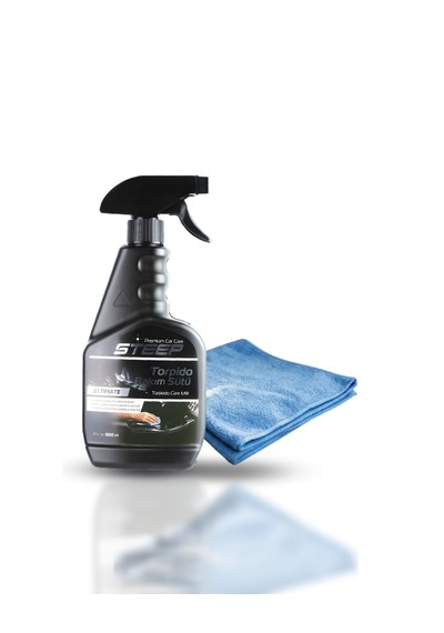Steep Ultimate Torpido Bakım Sütü Ve Temizleyici Parlatıcı 500 Ml Mikrofiber 40x40 Bez 1 Adet