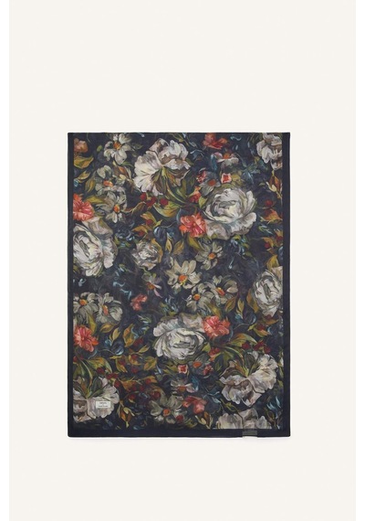 Defacto Fresh Scarfs X Defacto Midnight Botanic Viskon Şal I1748ax26smbk27 Siyah-bk27