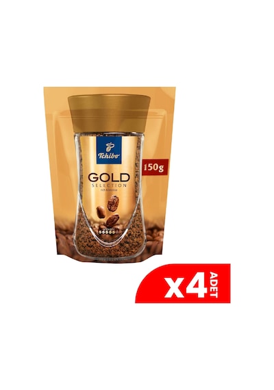 Tchibo Gold Selection Çözünebilir Kahve Ekonomik Paket 150 Gr 4'lü Granül