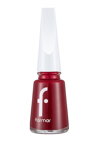 Flormar Nail Enamel Uzun Süre Kalıcı Besleyici Oje - 406 Dark Red 2 Adet