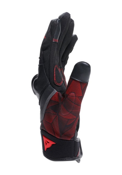Dainese Daınese Eld/ Ermex Gloves Black Red Lava
