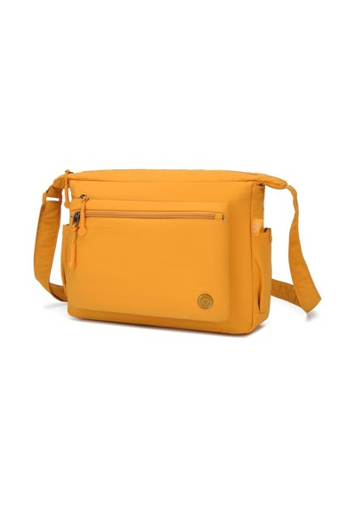 Smart Bags Mikro Poly Kumaş Postacı Kadın Çantası 3146 Hardal