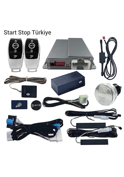 Mercedes-benz Vito W447 / V-class / Cla W117 / Ml W166 - Anahtarsız Giriş & Uzaktan Çalıştırma & Start Stop Sistemi Bz00
