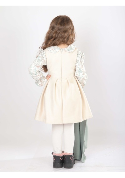 Xo Kids Kız Çocuk Elbise 1-5 Yaş 4828 Mint