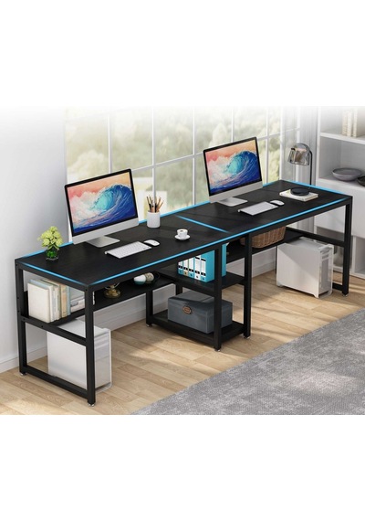 Zizuva Zizuva Tasarım Kitaplıkla Bölmeli Modern 2 Kişilik Çalışma Masa (541023960) Zizuva Zizuva Tasarım Kitaplıkla Bölmeli Modern 2 Kişilik Çalışma Masa (541023960)