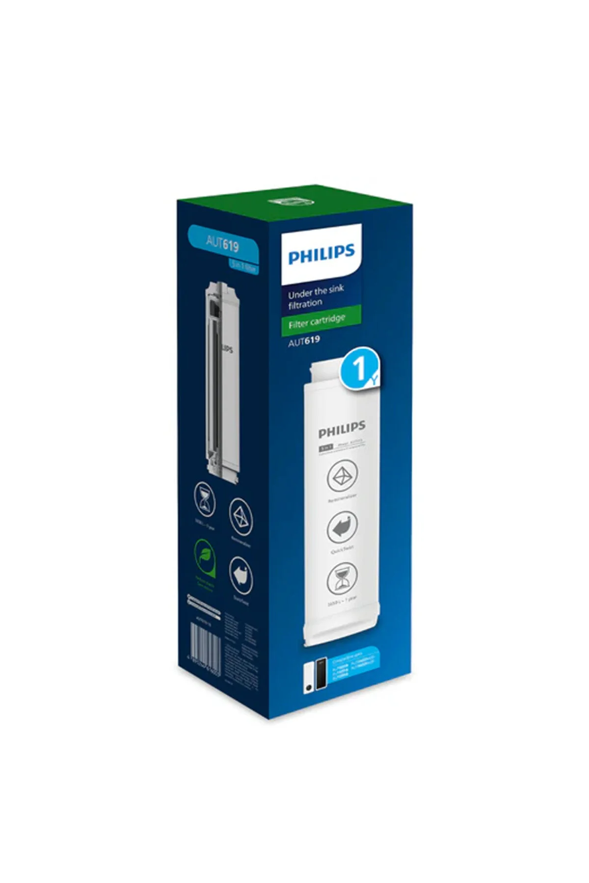 Philips Aut8990 Sistemi İçin Ters Ozmoz Ro 5'i 1 Arada Su Arıtma Filtresi Aut619/10 -
