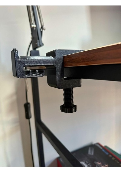 Ayrex Masa Kenarı Siyah Asılabilir Kulaklık Standı, Kulaklık Tutucu, N3d00mkk113syh
