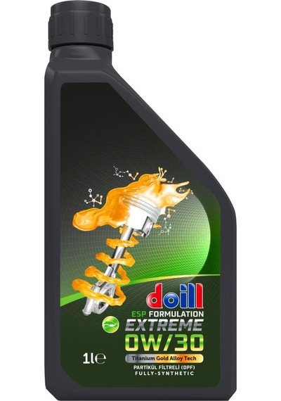 Doill Extreme 0W-30 API SN/CF ACEA C3 Tam Sentetik Partiküllü Motor Yağı 1 L