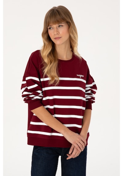 U.s. Polo Assn. Kadın Bordo Sweatshirt 50313572-vr014 Bordo