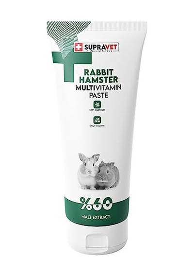 Supravet Tavşan, Hamster, Ginepig, Kemirgen Multivitamin Malt Paste 100gr