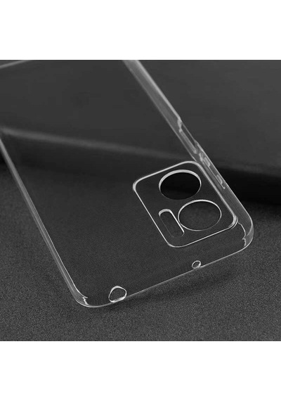 Xiaomi Redmi Note 11E Kilif Seffaf Silikon Hibrit Case Kapak 560882044