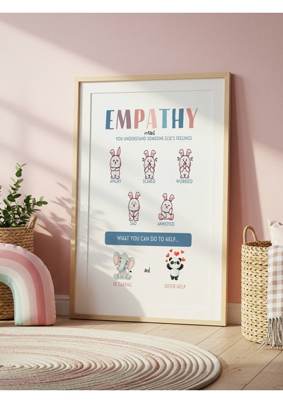 Empathy Dijital Baskı Poster V2 Çerçevesiz