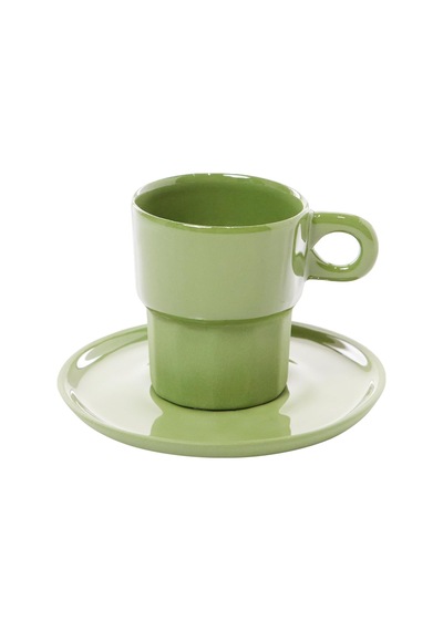 Jumbo Golf Line Yeşil Suki Espresso Cup