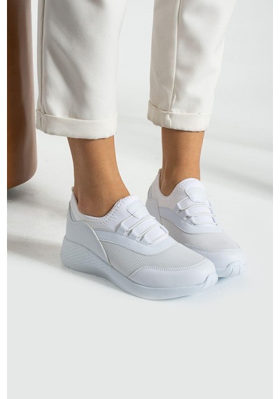 Taba Anatomik Esnek Taban Slip-on Spor Ayakkabı Günlük Sneaker Taba
