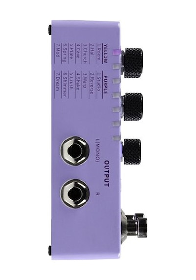 Mooer R7 X2 Stereo Reverb Pedalı M723