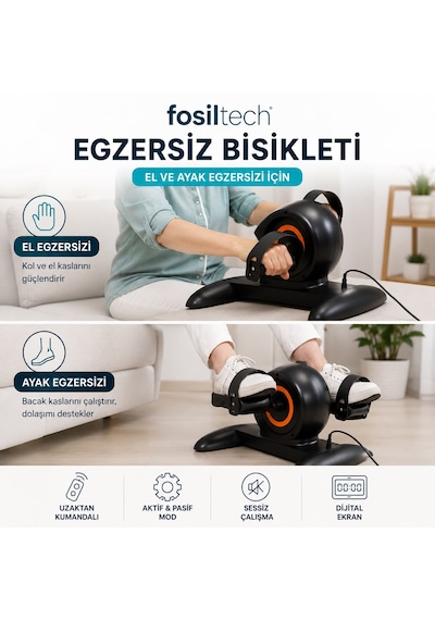 Uzaktan Kumandalı Otomatik Egzersiz Bisikleti