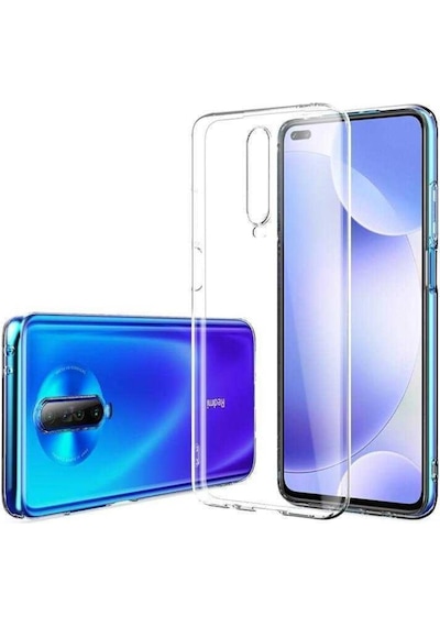 Xiaomi Poco X2 Kılıf Şeffaf Silikon Hibrit Case Renksiz