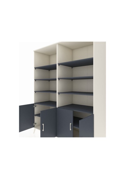 Kronos Gardrop 10 Raflı 4 Kapaklı 176x59x221 Aytaşı-antrasit Antrasit Kronos Gardrop 10 Raflı 4 Kapaklı 176x59x221 Aytaşı-antrasit Antrasit