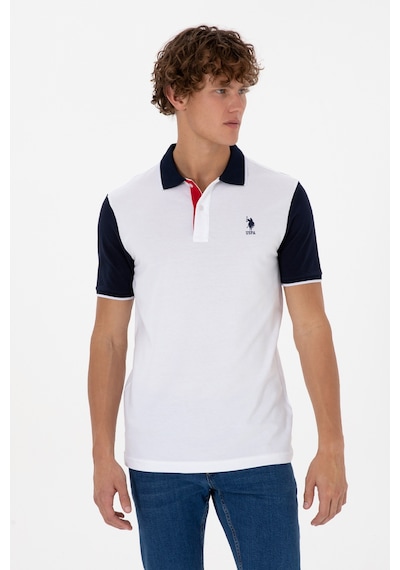 U.s. Polo Assn. Erkek Beyaz Tişört 50306871-vr013 Beyaz