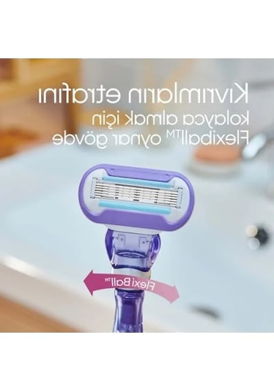 Flexiball Teknolojili Kadın Tıraş Makinesi + Yedek Başlık