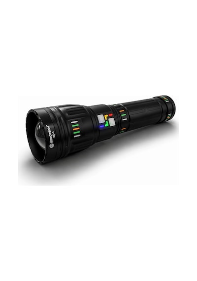 Bd-3 60w Tg Led Alüminyum Alaşımlı Zoomlu Type-c Renkli Pil Göstergeli Şarjlı El Feneri