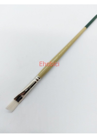Ca986 Cadence Beyaz Düz Onestroke Fırçası No:3/8