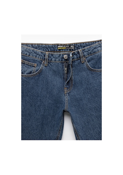 Koton Normal Bel Pamuklu 90's Slim Fit Jean Pantolon - Howland Jean Koyu İndigo 5sam40018nd İndigo