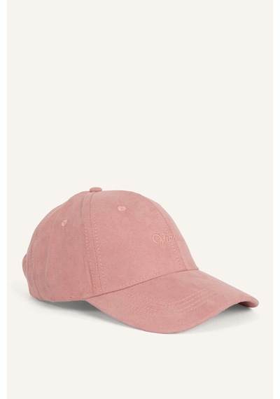 Defacto Kadın Nakışlı Nakış Süet Cap Şapka H6757ax26wnpn1 Pembe-pn1