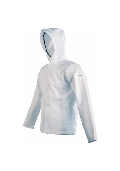 Erkek Yağmurluk Beyaz 191-1044 Wht Siyah
