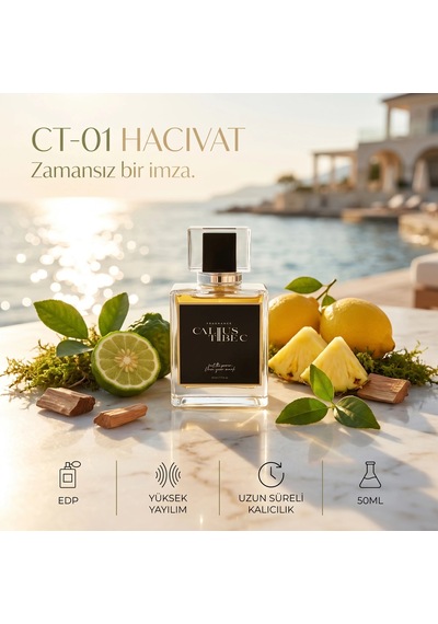 Calius Tibec Ct-01 Unisex Parfüm EDP 50 ML