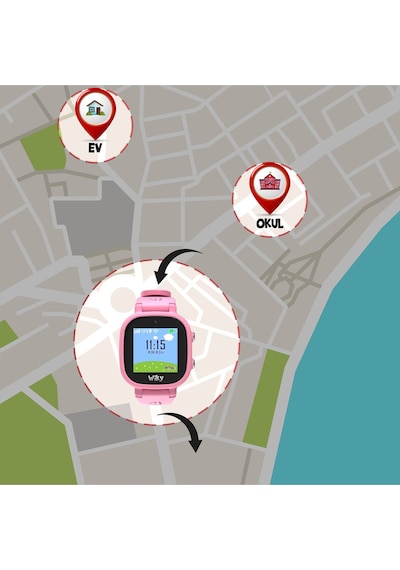 Wiky Watch 5E e-SIM Akıllı Çocuk Saati (İthalatçı Garantili)